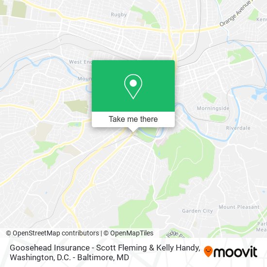 Goosehead Insurance - Scott Fleming & Kelly Handy map