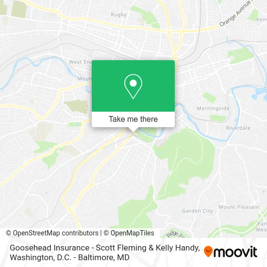 Goosehead Insurance - Scott Fleming & Kelly Handy map