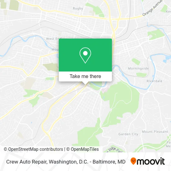 Crew Auto Repair map