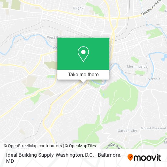 Ideal Building Supply map