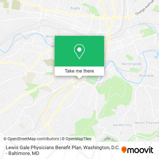 Mapa de Lewis Gale Physicians Benefit Plan