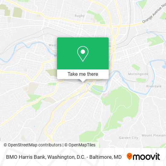 BMO Harris Bank map
