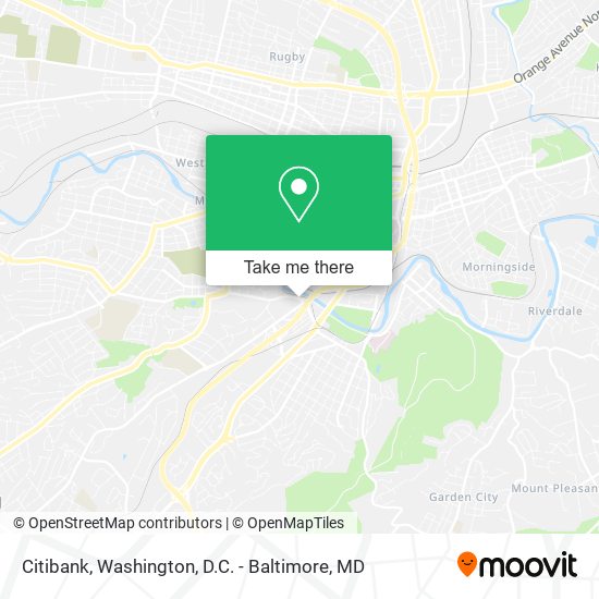Citibank map