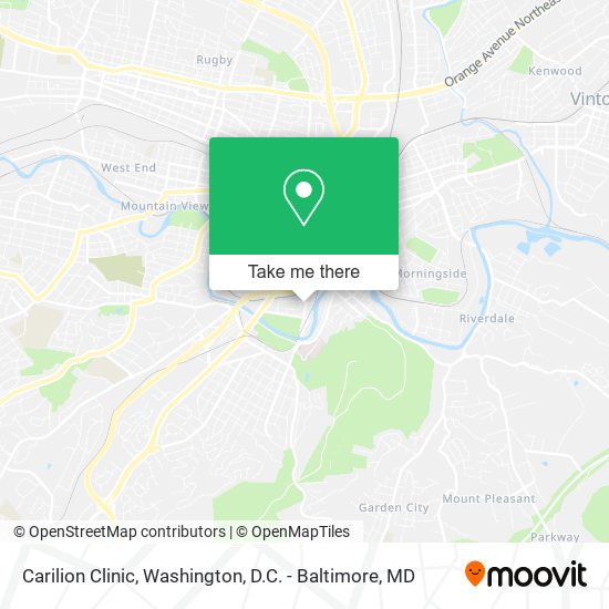 Mapa de Carilion Clinic