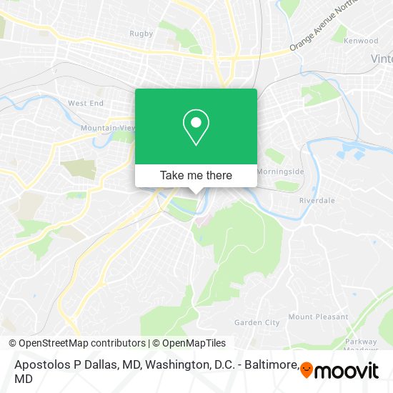 Mapa de Apostolos P Dallas, MD