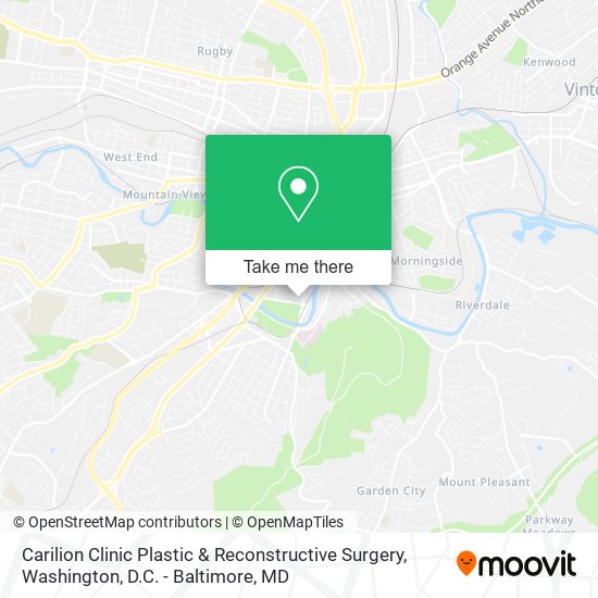 Carilion Clinic Plastic & Reconstructive Surgery map