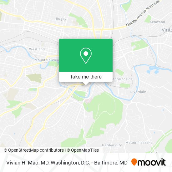 Vivian H. Mao, MD map