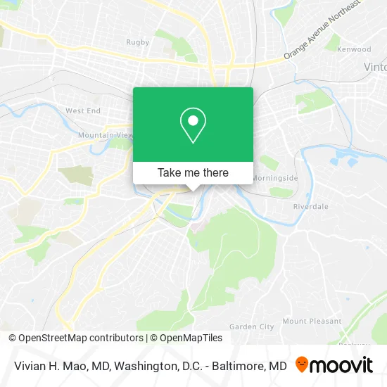 Vivian H. Mao, MD map