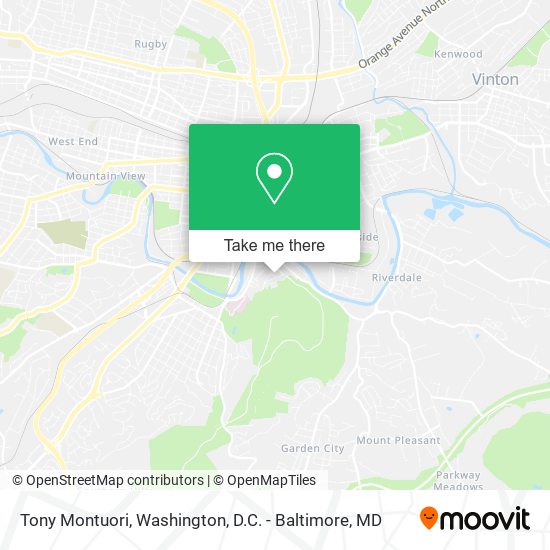 Mapa de Tony Montuori