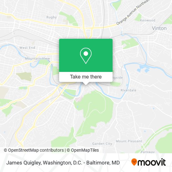Mapa de James Quigley