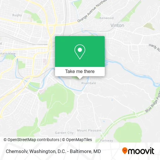 Chemsolv map