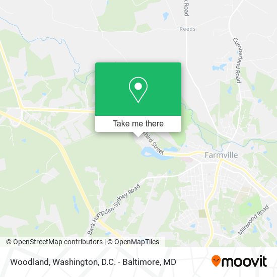 Mapa de Woodland