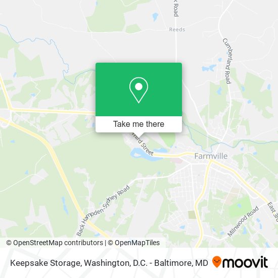 Mapa de Keepsake Storage