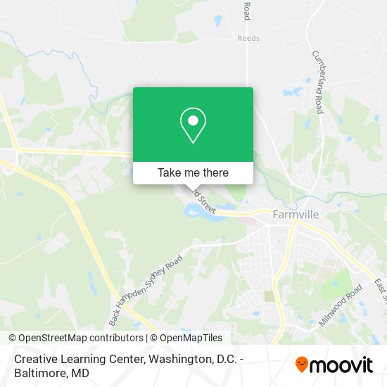 Creative Learning Center map