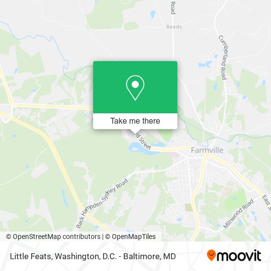 Little Feats map