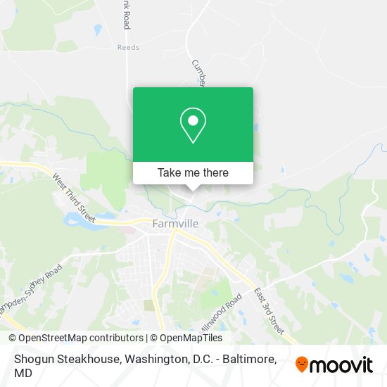 Mapa de Shogun Steakhouse