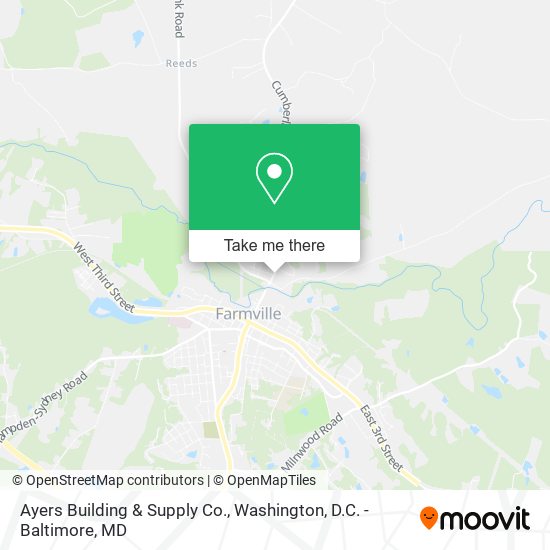 Ayers Building & Supply Co. map