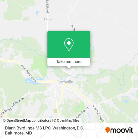 Mapa de Diann Byrd Inge MS LPC