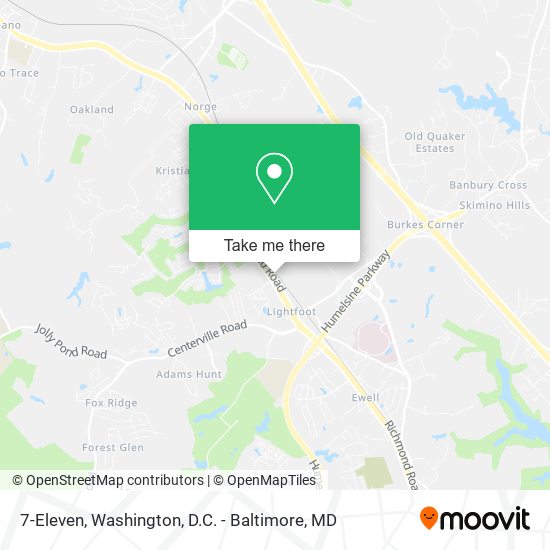 Mapa de 7-Eleven