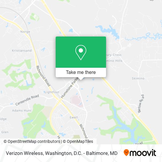 Verizon Wireless map