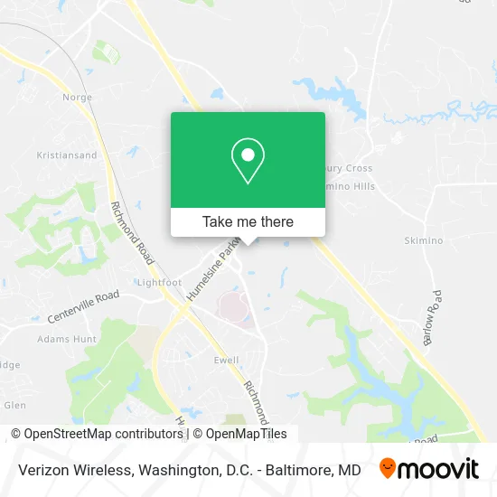Verizon Wireless map