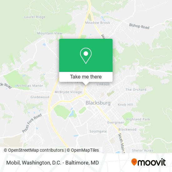 Mapa de Mobil