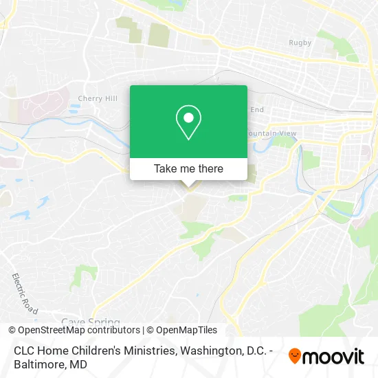 Mapa de CLC Home Children's Ministries