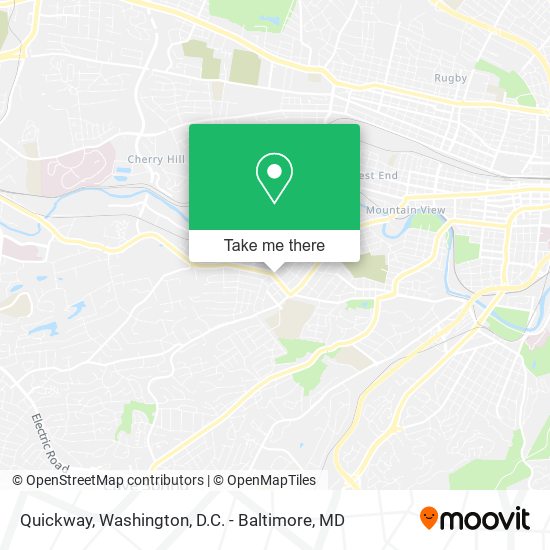 Mapa de Quickway