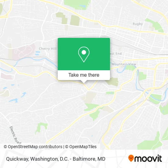 Mapa de Quickway