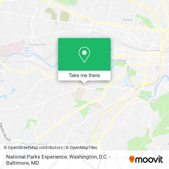 Mapa de National Parks Experience