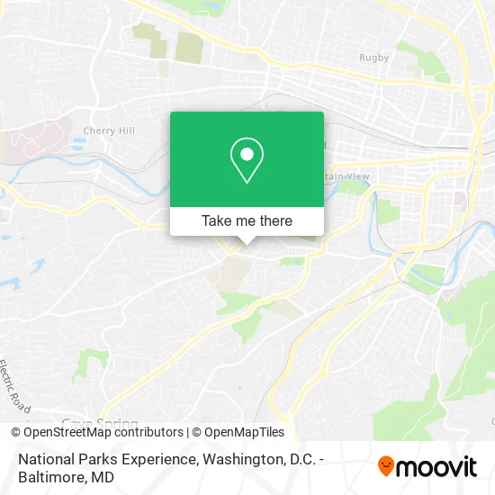 Mapa de National Parks Experience