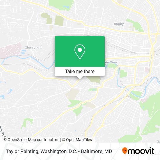 Taylor Painting map