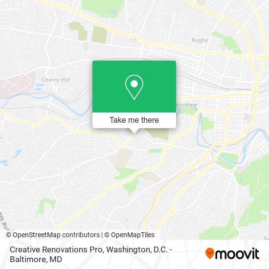 Mapa de Creative Renovations Pro