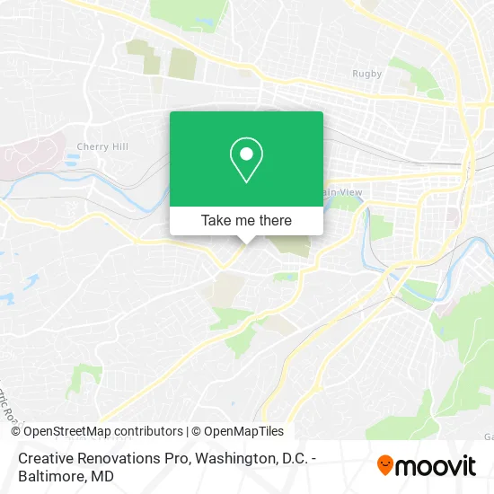 Mapa de Creative Renovations Pro