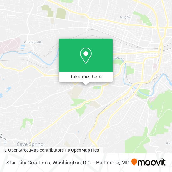 Star City Creations map