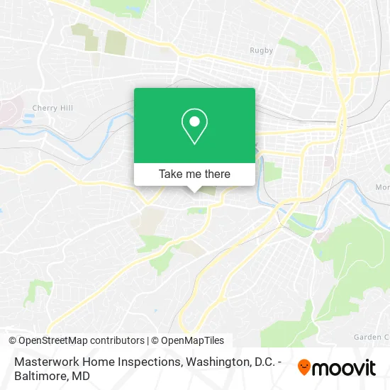 Masterwork Home Inspections map
