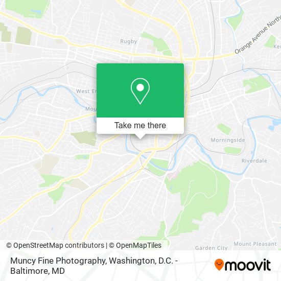 Mapa de Muncy Fine Photography