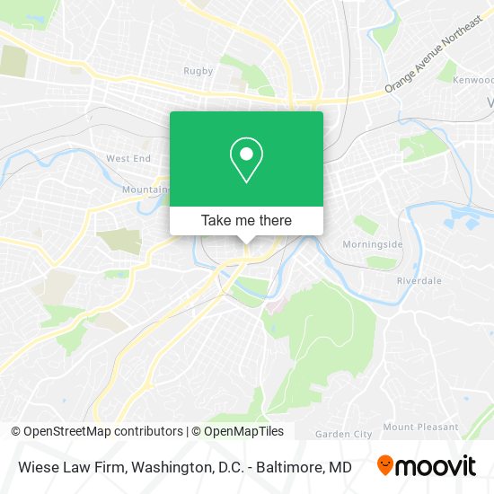 Wiese Law Firm map