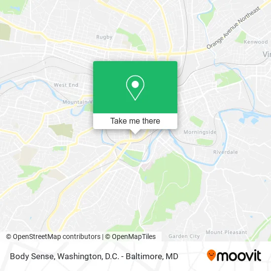 Body Sense map