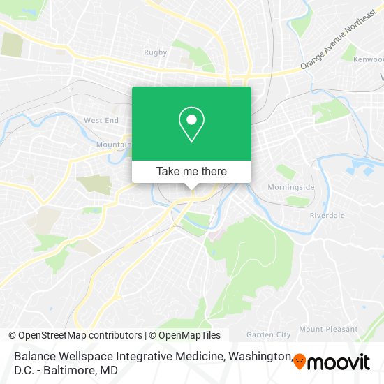 Mapa de Balance Wellspace Integrative Medicine