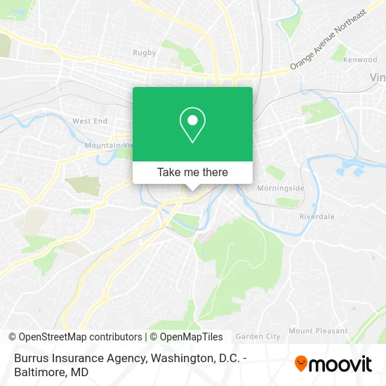 Burrus Insurance Agency map