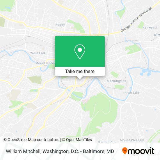 Mapa de William Mitchell