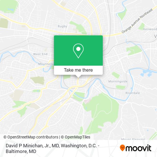 David P Minichan, Jr., MD map