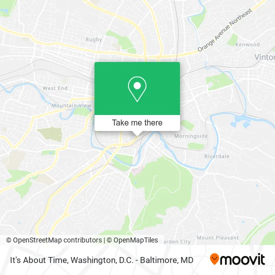 It's About Time map