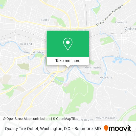 Quality Tire Outlet map