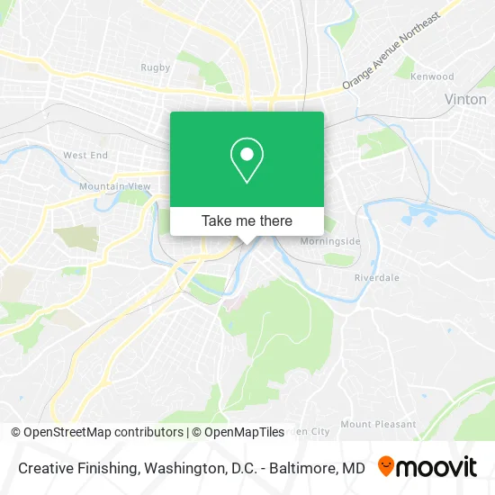 Creative Finishing map
