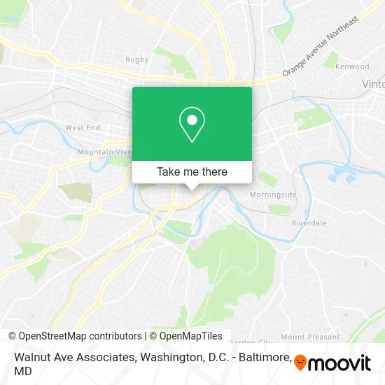 Walnut Ave Associates map