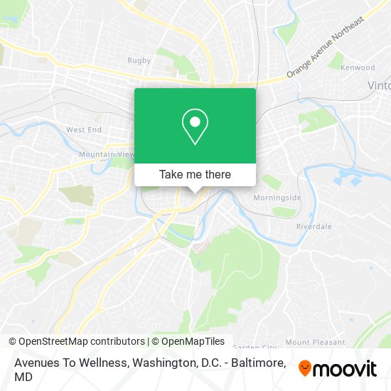 Mapa de Avenues To Wellness