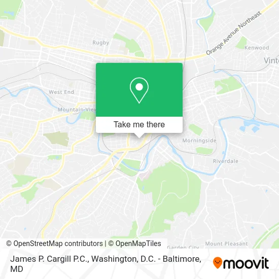 James P. Cargill P.C. map