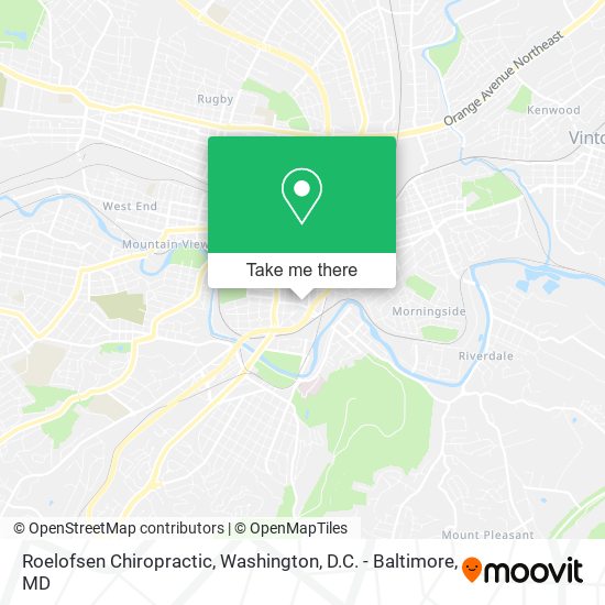 Roelofsen Chiropractic map